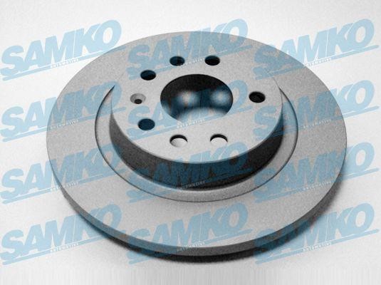 Samko O1014PR Unventilated brake disc O1014PR