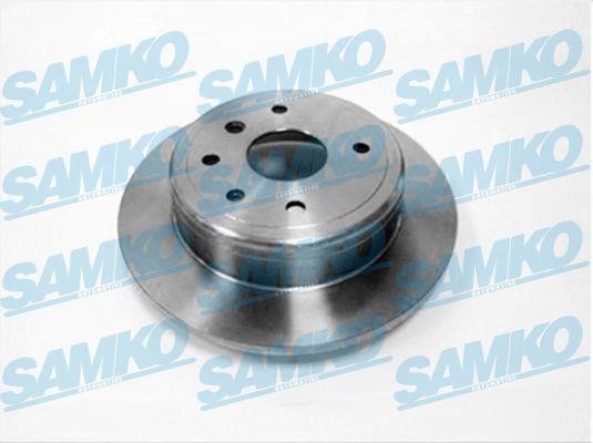 Samko O1019P Unventilated brake disc O1019P