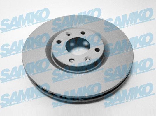 Samko P1010VR Ventilated disc brake, 1 pcs. P1010VR