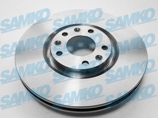 Samko P1017V Ventilated disc brake, 1 pcs. P1017V