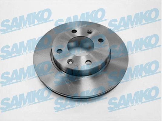 Samko P1131V Front brake disc ventilated P1131V