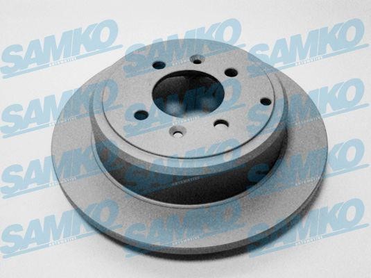 Samko P1191PR Unventilated brake disc P1191PR