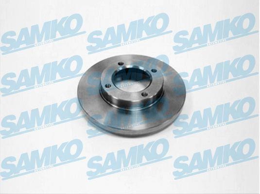 Samko P3011P Unventilated front brake disc P3011P