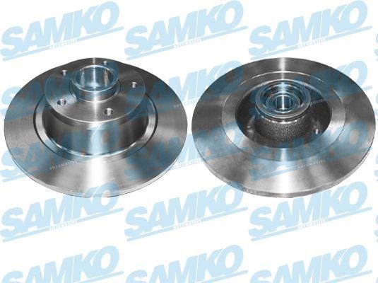 Samko R1077PCA Unventilated brake disc R1077PCA