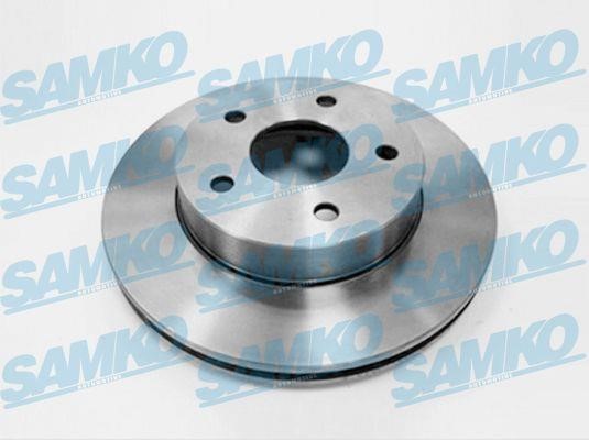 Samko R1563V Front brake disc ventilated R1563V