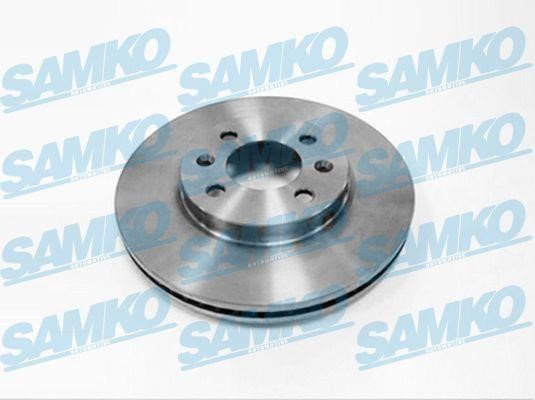 Samko S1091V Front brake disc ventilated S1091V