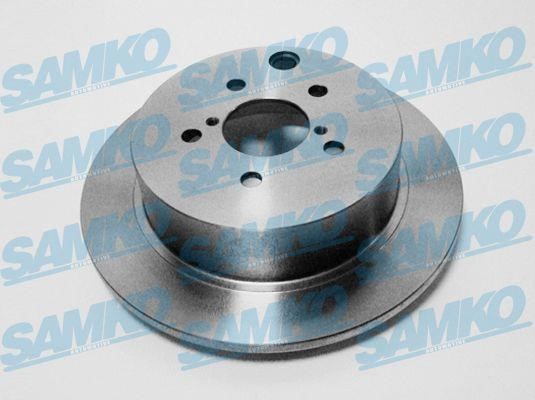 Samko S4009P Unventilated brake disc S4009P