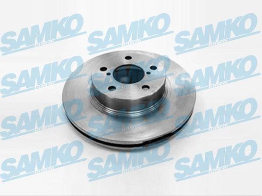 Samko S4121V Front brake disc ventilated S4121V
