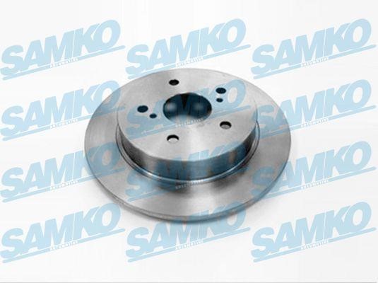 Samko S5013P Unventilated brake disc S5013P
