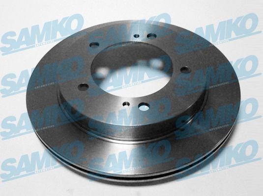 Samko S5101V Front brake disc ventilated S5101V
