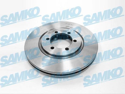Samko S7001V Ventilated disc brake, 1 pcs. S7001V