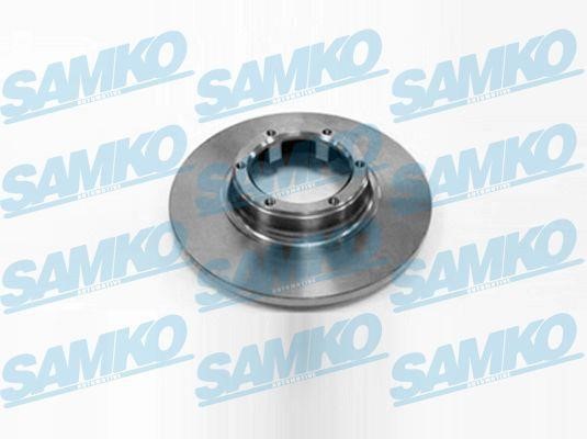 Samko R1011P Unventilated front brake disc R1011P