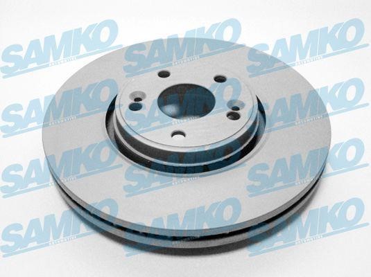 Samko R1017VR Ventilated disc brake, 1 pcs. R1017VR