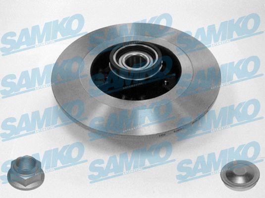 Samko R1031PCA Unventilated brake disc R1031PCA