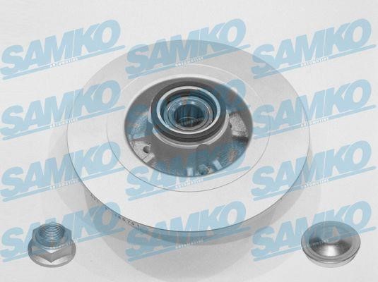 Samko R1031PRCA Unventilated brake disc R1031PRCA