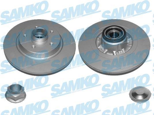 Samko R1033PRCA Unventilated brake disc R1033PRCA