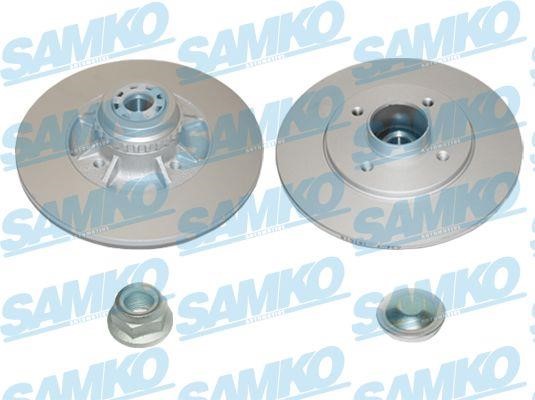 Samko R1034PRCA Unventilated brake disc R1034PRCA