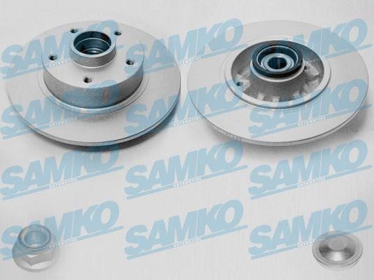 Samko R1040PRCA Unventilated brake disc R1040PRCA