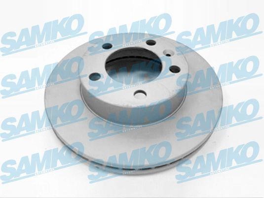 Samko R1043VR Ventilated disc brake, 1 pcs. R1043VR