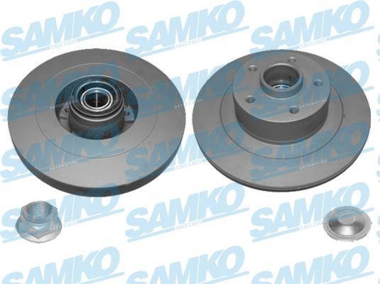 Samko R1045PRCA Unventilated brake disc R1045PRCA