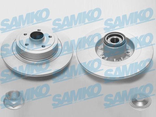 Samko R1046PRCA Unventilated brake disc R1046PRCA