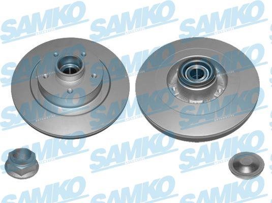 Samko R1047PRCA Unventilated brake disc R1047PRCA