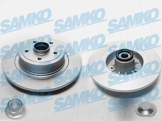 Samko R1048PRCA Unventilated brake disc R1048PRCA