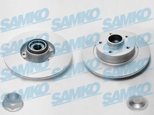 Samko R1049PRCA Unventilated brake disc R1049PRCA