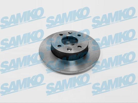 Samko R1051P Unventilated brake disc R1051P