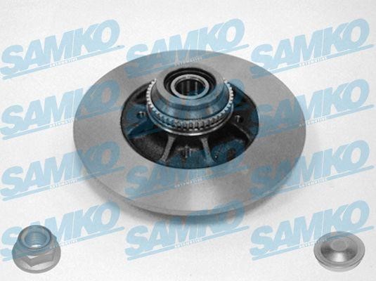 Samko R1054PCA Unventilated brake disc R1054PCA