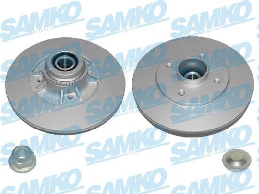 Samko R1054PRCA Unventilated brake disc R1054PRCA