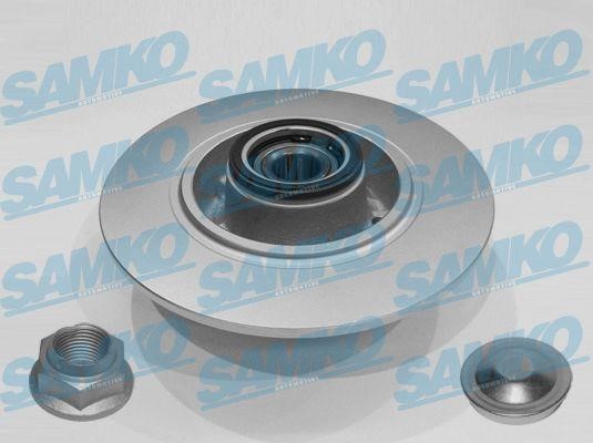 Samko R1055PRCA Unventilated brake disc R1055PRCA