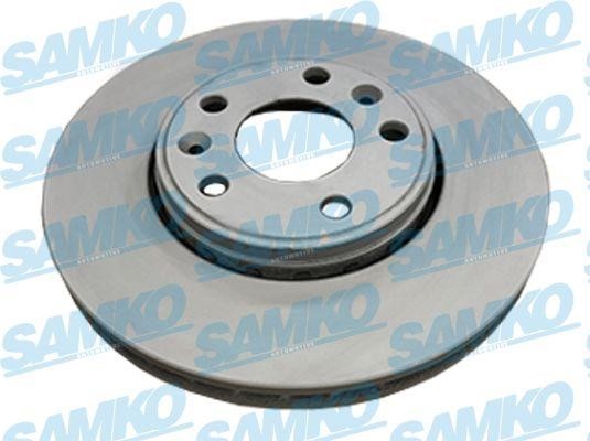 Brake discs Renault Fluence: R1056VR Samko Vented brake disc, 1 pc