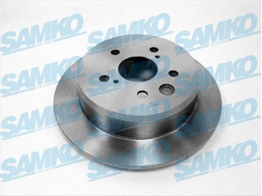 Samko T2016P Unventilated brake disc T2016P