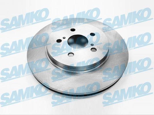 Samko T2019V Front brake disc ventilated T2019V