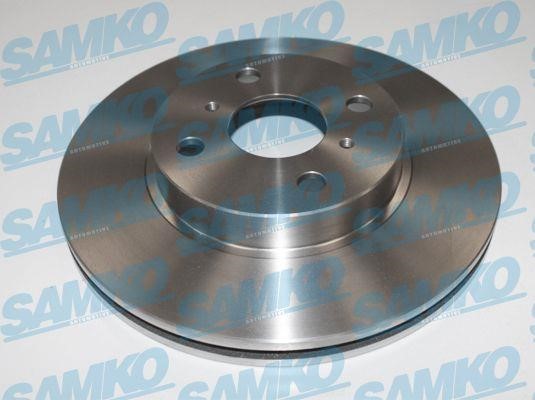 Samko T2056V Front brake disc ventilated T2056V