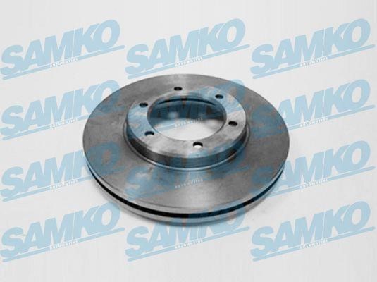 Samko T2067V Ventilated disc brake, 1 pcs. T2067V