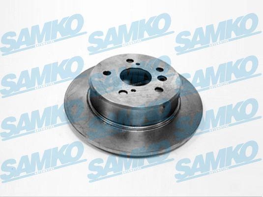 Samko T2078P Unventilated brake disc T2078P