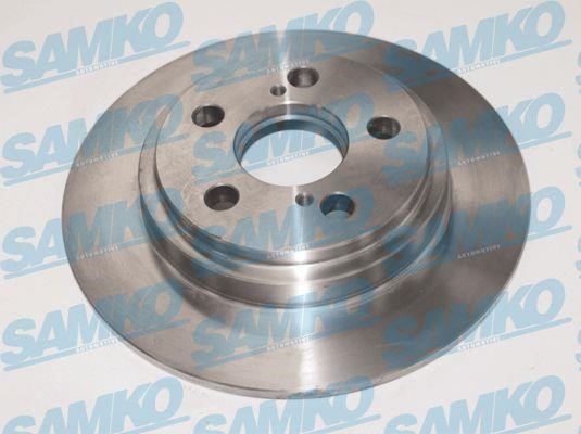 Samko T2094P Rear brake disc, non-ventilated T2094P