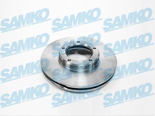 Samko T2361V Front brake disc ventilated T2361V