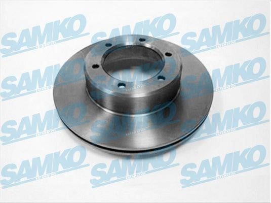 Samko T2481V Front brake disc ventilated T2481V