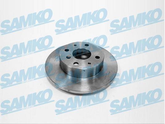 Samko T2531P Unventilated front brake disc T2531P
