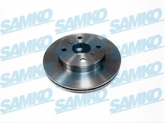 Samko T2611V Front brake disc ventilated T2611V