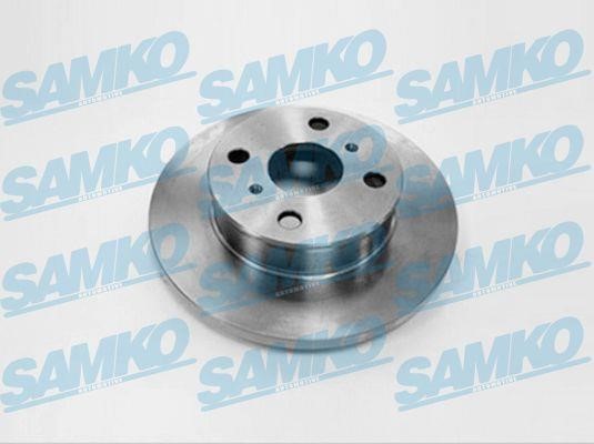 Samko T2641P Unventilated front brake disc T2641P