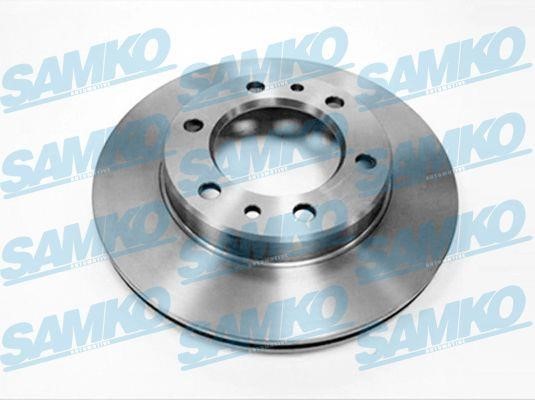 Samko T2661V Front brake disc ventilated T2661V