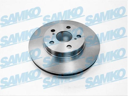 Samko T2691V Front brake disc ventilated T2691V