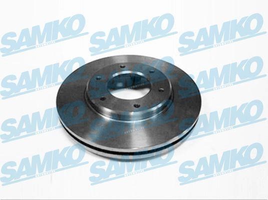 Samko T2876V Front brake disc ventilated T2876V