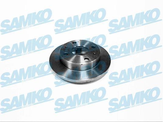 Samko T2899P Unventilated front brake disc T2899P