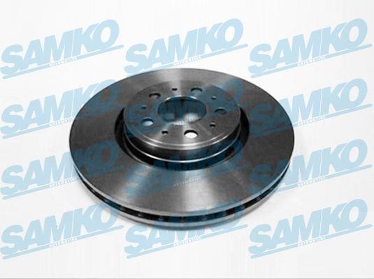 Samko V1006V Front brake disc ventilated V1006V