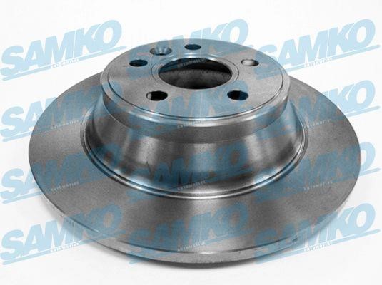 Samko V1010P Unventilated brake disc V1010P
